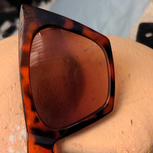 ❤️ CAT EYE Leopard print turtle shell Sunglasses Summer Fashion - Picture 8 of 15